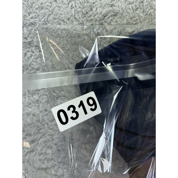 Adidas Shirt Mens Large Blue Climalite Golf Polo Logo Short Sleeve Textured - Picture 9 of 9